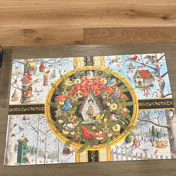 Ravensburger Festive Birds Puzzle - 500 Pieces - Picture 3 of 3